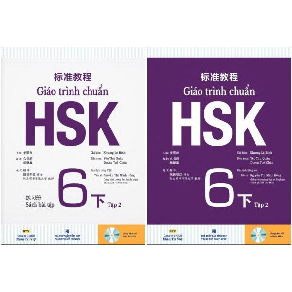 Combo Sách Giáo Trình Chuẩn HSK 6 - Tập 2 - Sách Bài Học Và Bài Tập (Bộ 2 Cuốn)