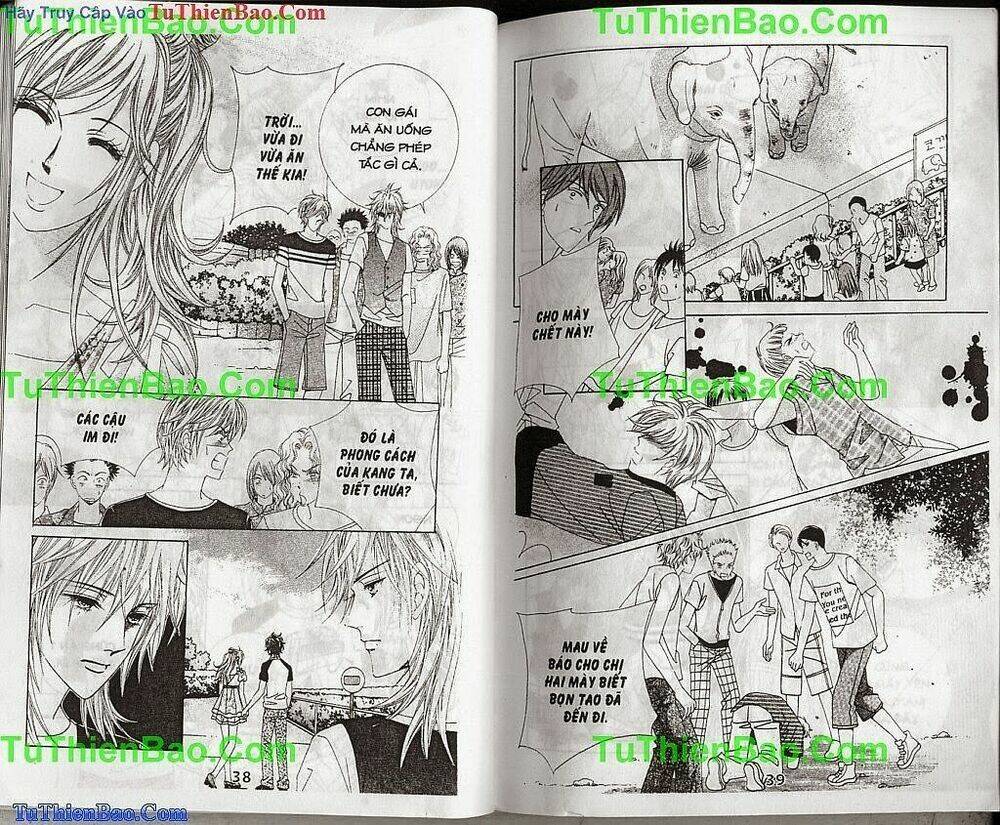 tiểu tử quậy bản đẹp - become habituated to kiss chapter 13 21