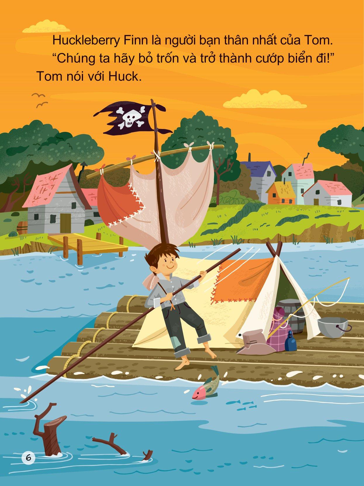 Tác Phẩm Kinh Điển Dành Cho Thiếu Nhi - Những Cuộc Phiêu Lưu Của Tom Sawyer