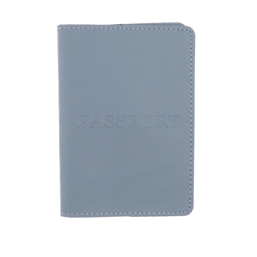 2x New Travel Leather  Holder Card