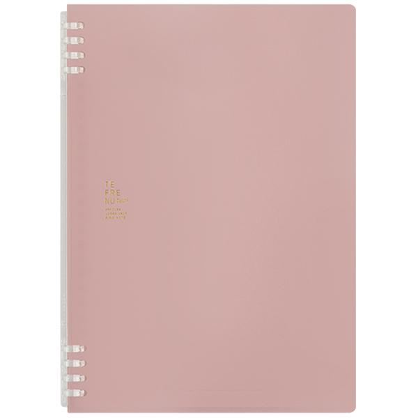 Bìa Ghi Chép B5 26 Lỗ Tefrenu - King Jim 9855PGSV - Pale Pink