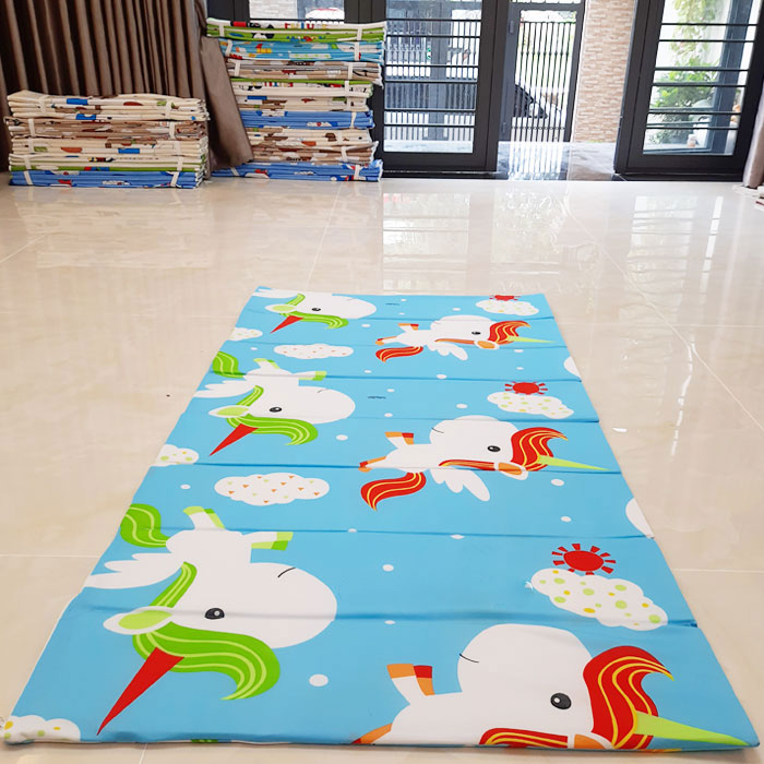 Nệm cho em bé trẻ em nằm chơi ngủ riêng đi học 85cm x 160cm