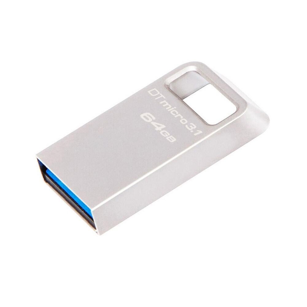 Ổ đĩa kim lọai Kingston DTMC3 64GB USB 3.1/flash USB di động chống va đập,chống mài mòn đĩa U lên đến 100MB / giây tốc độ đọc 64GB