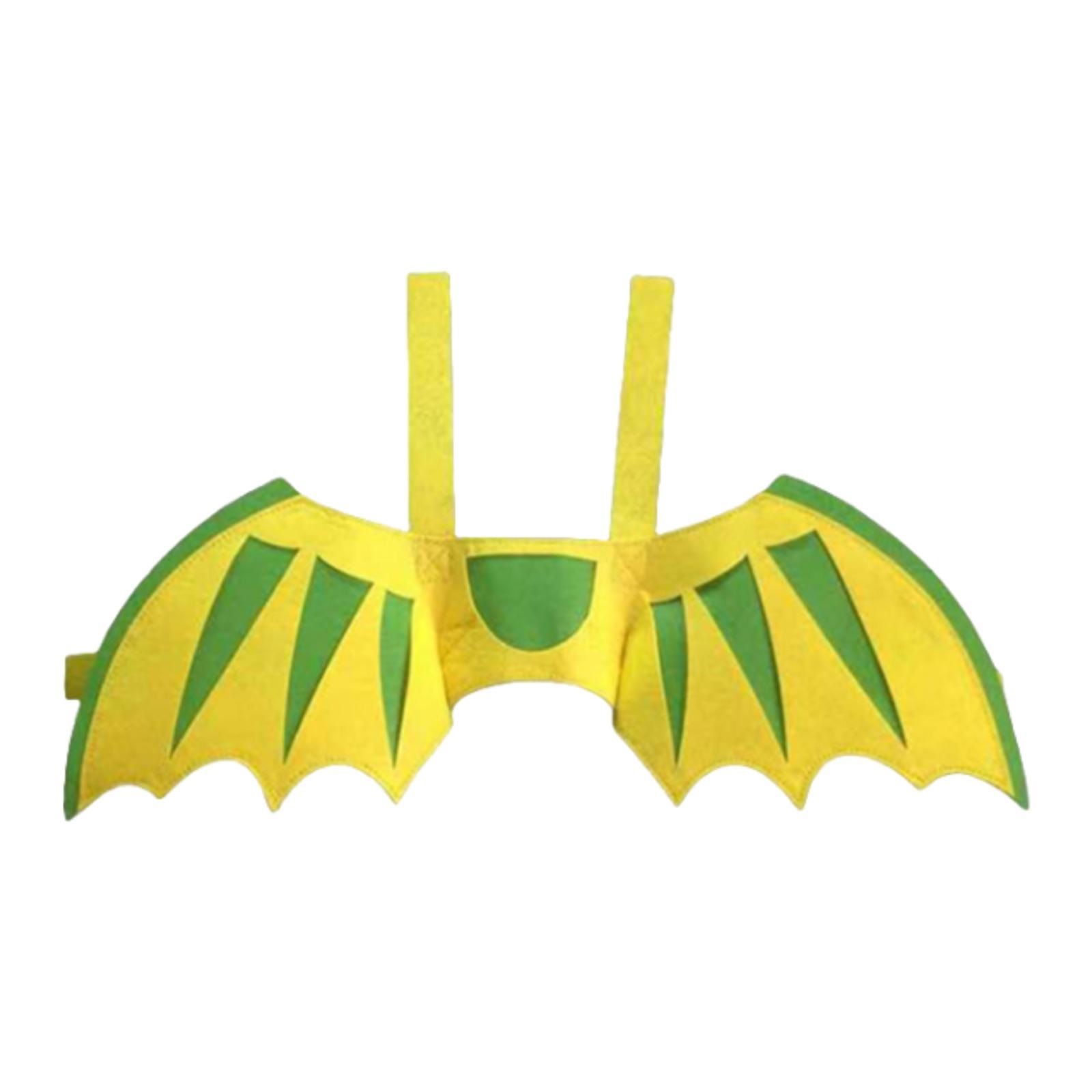 Dragon  for Cats Dinosaur Wing Kitten Animal Theme Halloween Costumes