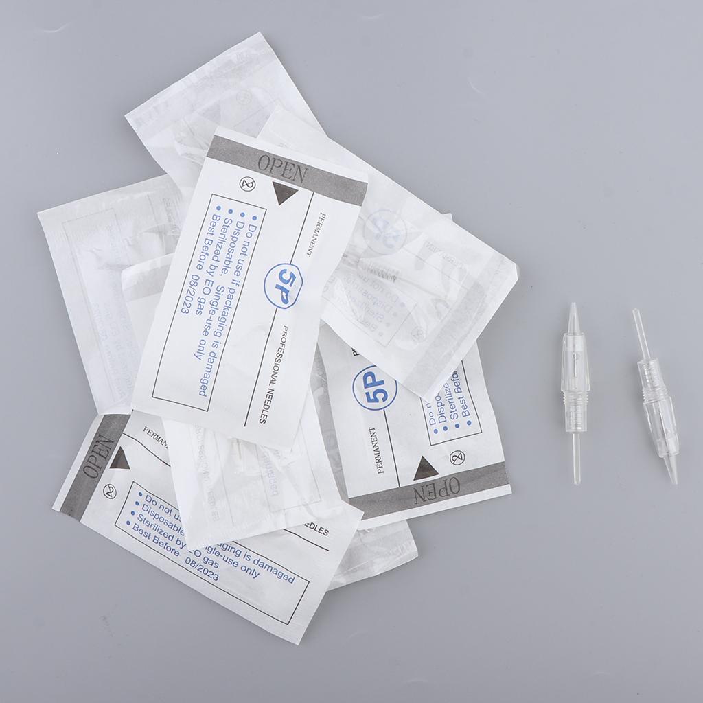 10Pcs Healthy & Safety Pre-sterilized Disposable Microblading Pen Permanent Makeup Needles