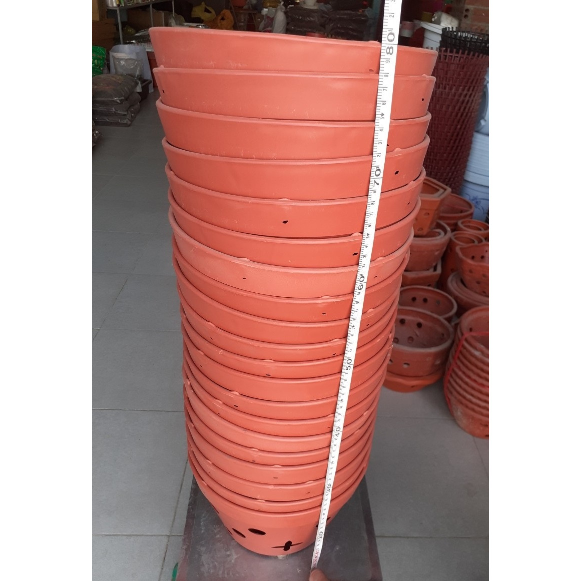 20 CHẬU GIẢ ĐẤT TRỒNG LAN FI 27cm