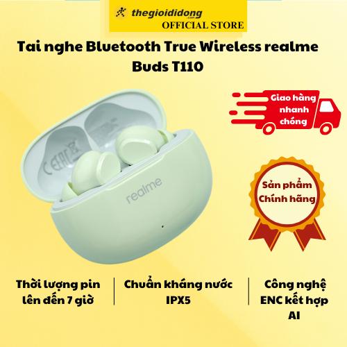 Tai nghe Bluetooth True Wireless realme Buds T110 - Hàng chính hãng