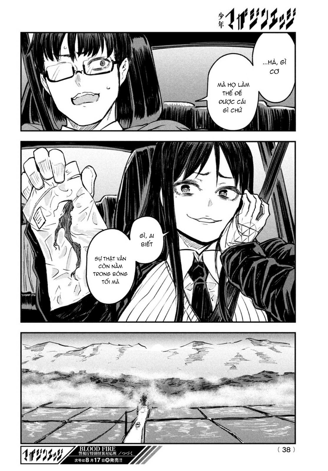 blood fire – đội đặc nhiệm phòng chống hiện tượng siêu nhiên chapter 1 35
