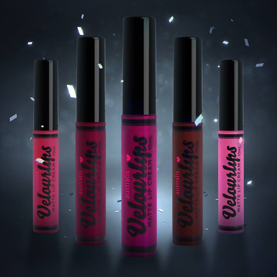 Son Kem Lì Dưỡng Môi Metallic Velourlips Matte Lip Cream Australis Úc