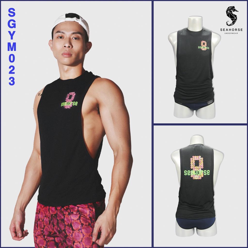 Áo gym tank top hở sườn SP86-SGYM023 Seahorse