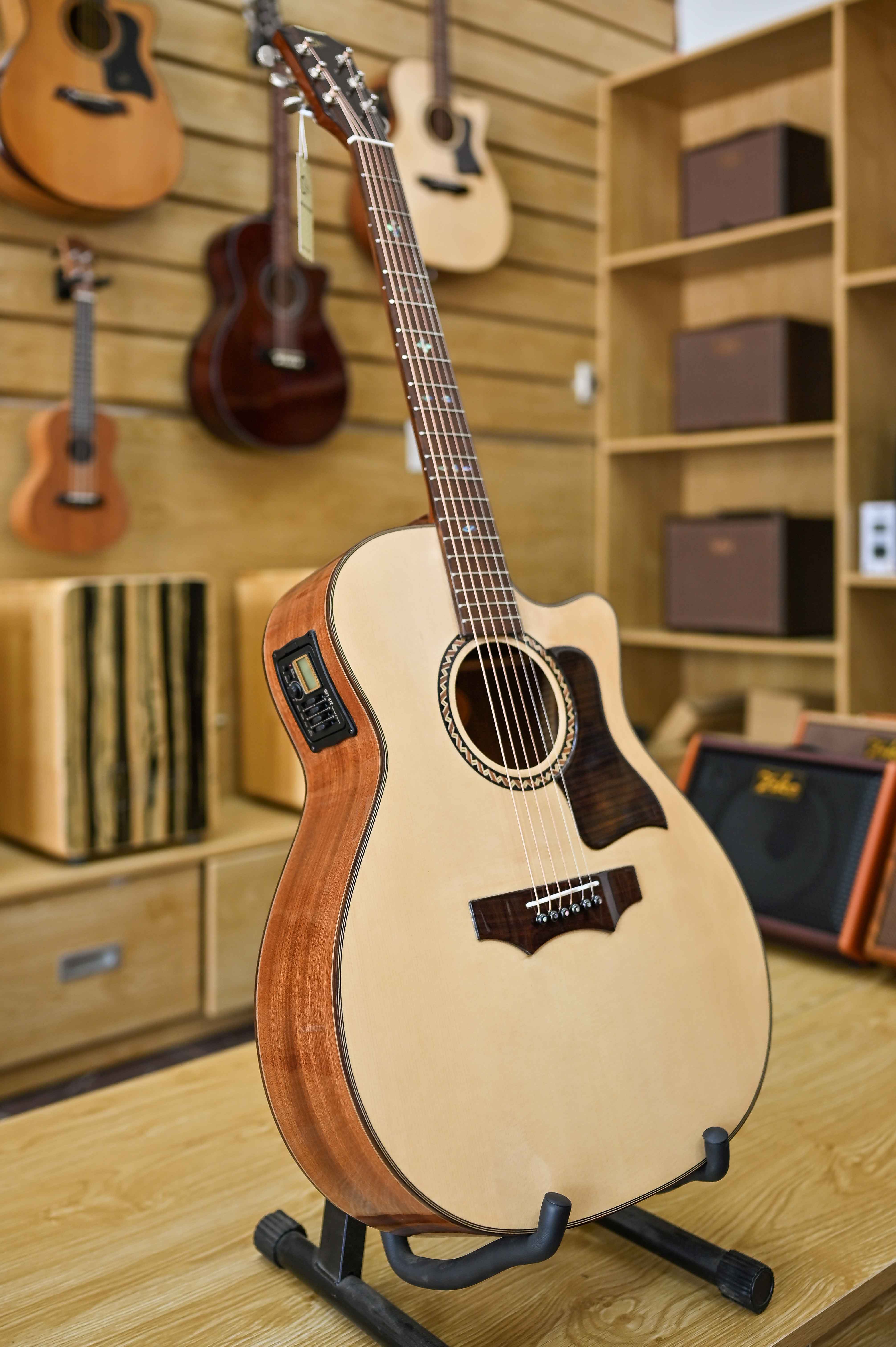 Đàn guitar acoustic C#12AA (Khảm trai)