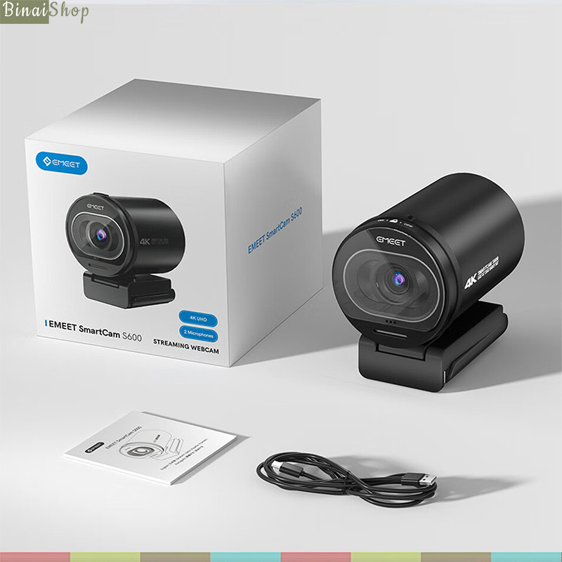 Combo họp trực tuyến cho 6 đến  người Emeet M3 và Emeet SmartCam S600  - Hàng chính hãng