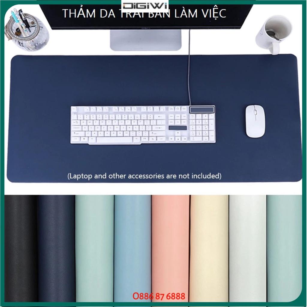 Thảm Trải Bàn Làm Việc Deskpad Da PU size Lớn Kiêm Miếng Lót Chuột Máy Tính Cỡ Lớn 120x50, 100x50