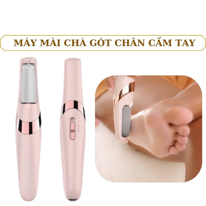 Máy Mài Gót Cao Cấp Sạc Điện Loại Bỏ Da Khô Dưới Gót Chân.