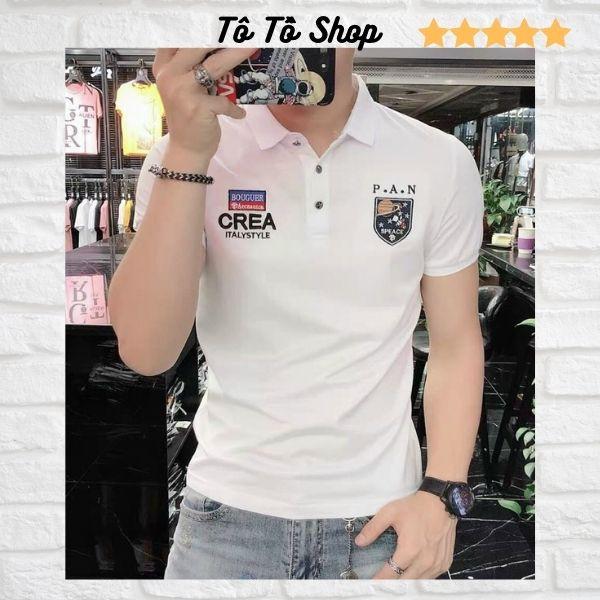 Áo Phông Nam ️️ Áo Thun Nam Tay Ngắn Cổ Bẻ Thời Trang Cao Cấp Mẫu Mới Hàng VNXK Tô Tồ Shop - ATNTT10