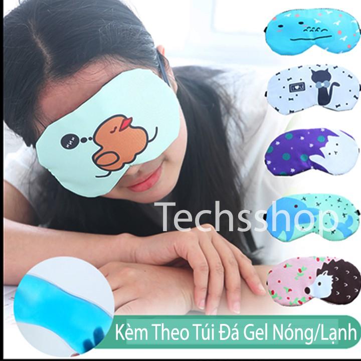 Miếng che mắt ngủ Bịt Mắt Ngủ Có Túi Gel