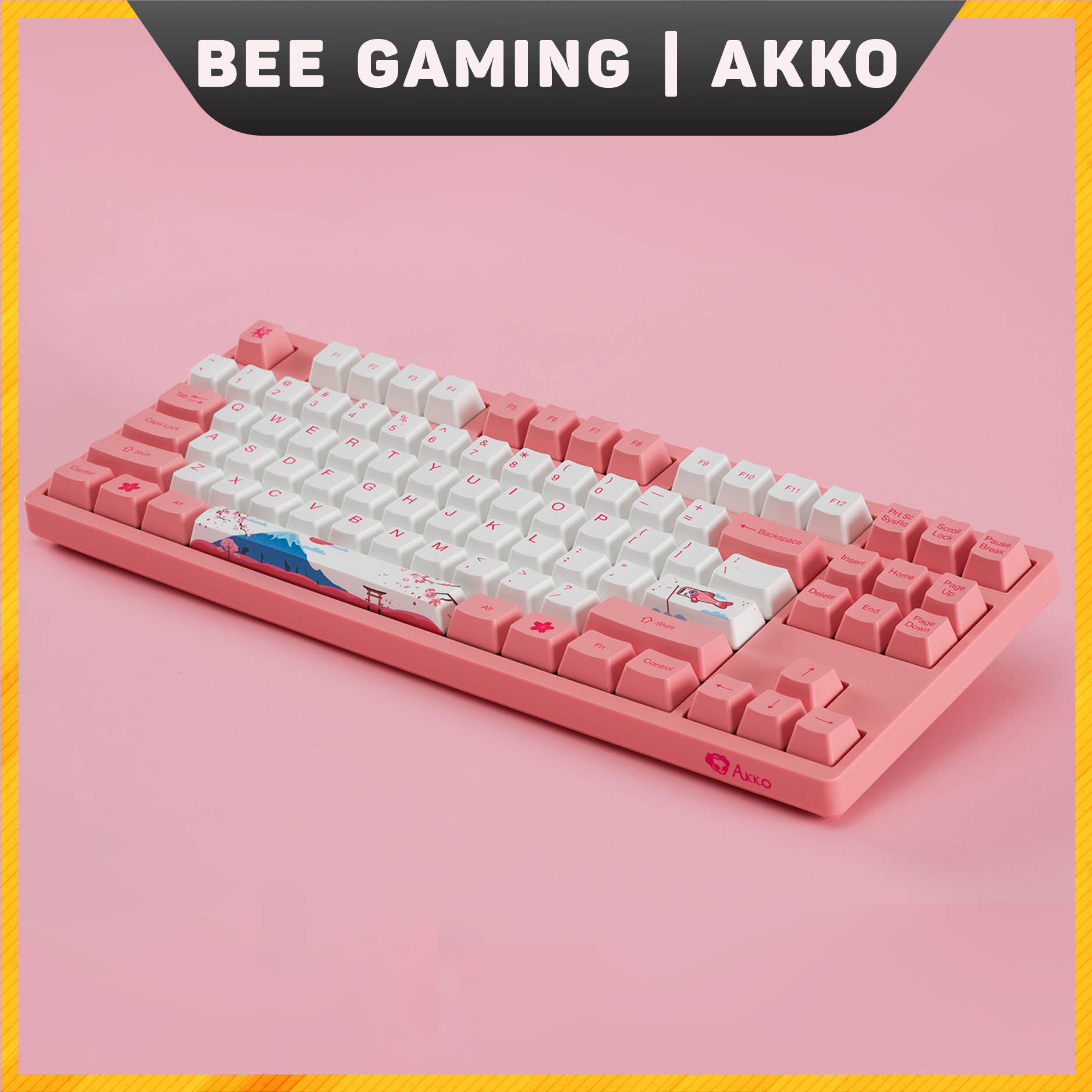 Bàn phím cơ AKKO 3087 World Tour Tokyo (87 nút / AKKO Switch v3) - Hàng chính hãng lỗi 1 đổi 1 trong 12 tháng