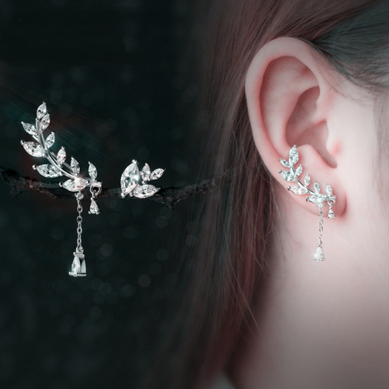 Bông tai nhành lá xinh đẹp