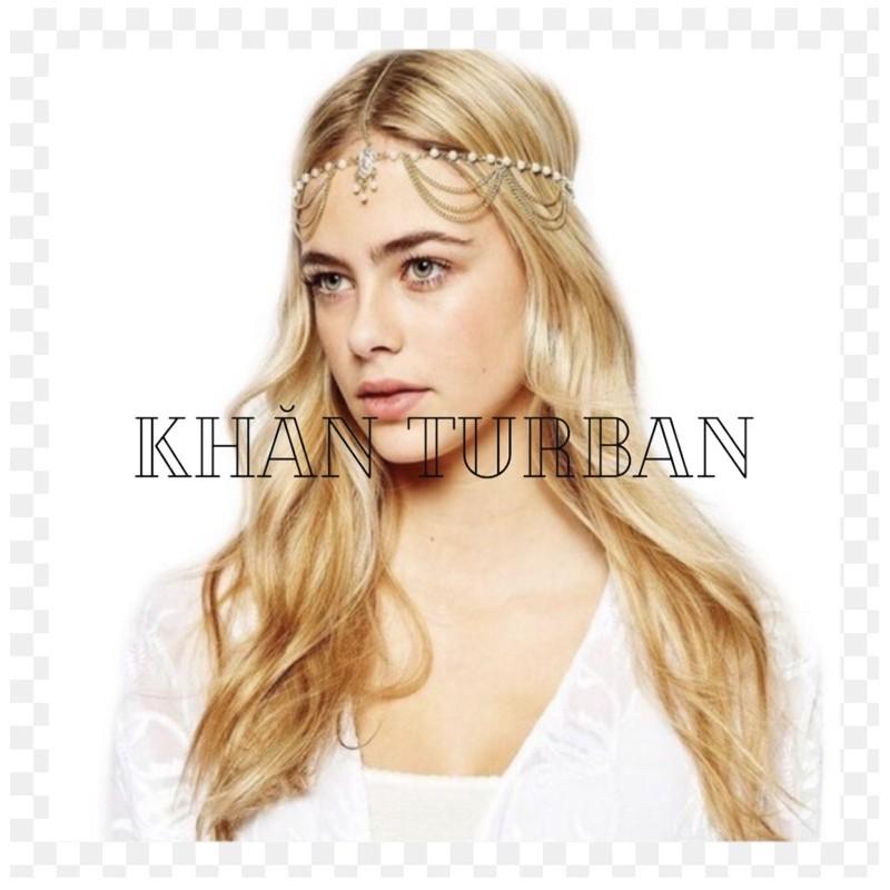 Bờm tóc bohemian - Vòng đội đầu head chain boho style