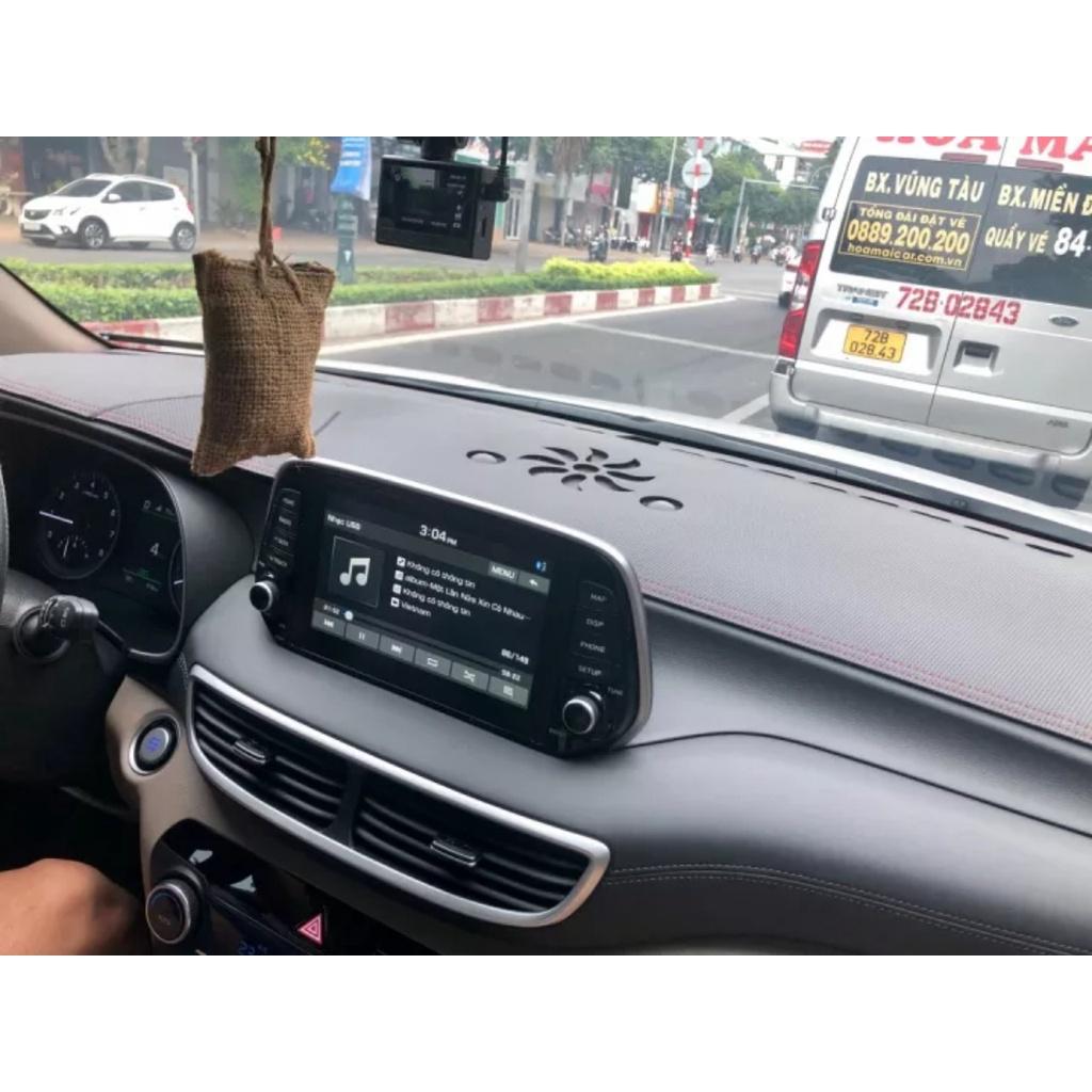 Thảm taplo da HYUNDAI TUCSON 2022 Form mới nhất, chống nóng chống trơn trượt