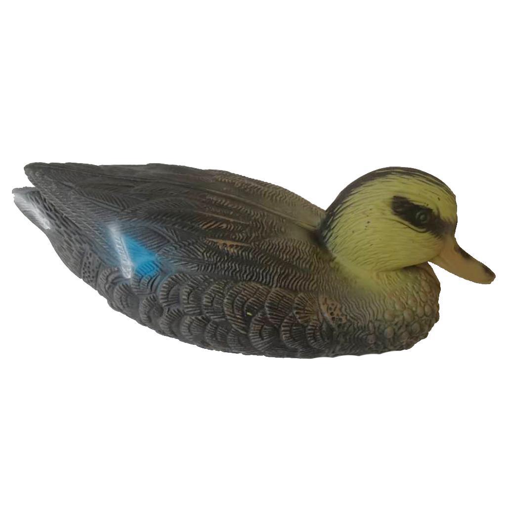 4 Pieces Lifelike Floating Hunting Shooting Drake Duck Decoy Decoying