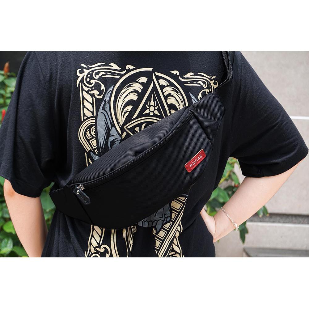 Túi Crossbody Oxford HAVIAS_Túi Bao Tử Đen