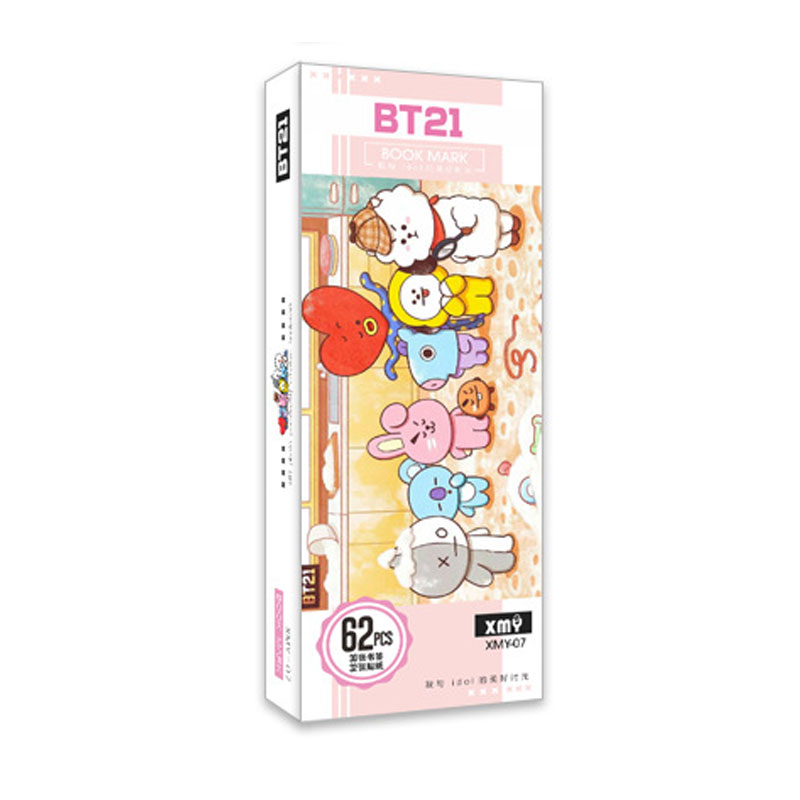 Bookmark BT21 BTS 62psc