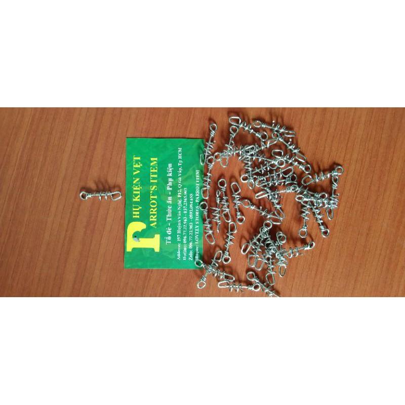 1 CÁI MÓC GÀI XÍCH CHÂN DẠNG XOẮN SIÊU CHẮC CHẮN (INOX CAO CẤP)