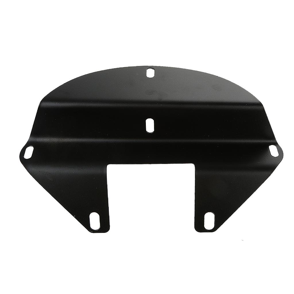 Plastic Motorcycle Cover Headlight Front Visor Fairing Accessory Black for