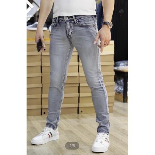 Quần dài jean nam cao cấp vải giản Hải Triều 066