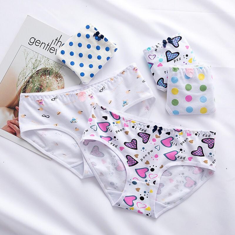 Quần Lót Nữ Cotton Chấm Bi Thời Trang Hàng Loại Đẹp.