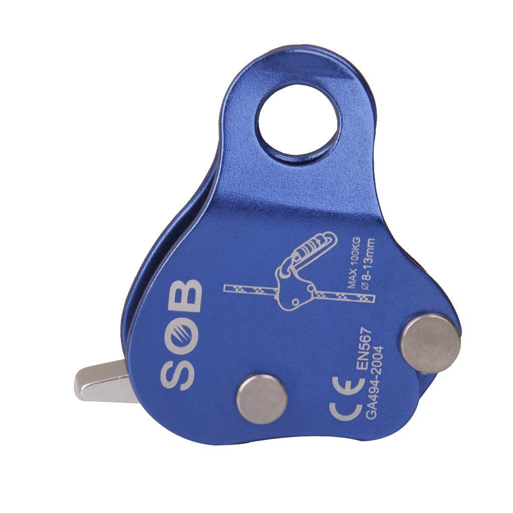 Outdoor Climbing Mountaineering Gear Aluminum Rope Grab
