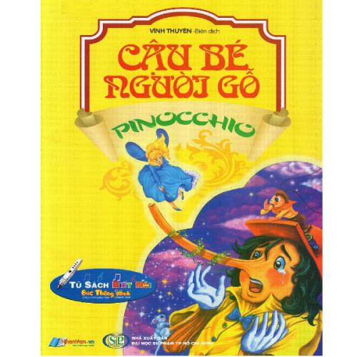 Cậu Bé Người Gỗ Pinocchio (Tái Bản) - Kèm File Âm Thanh