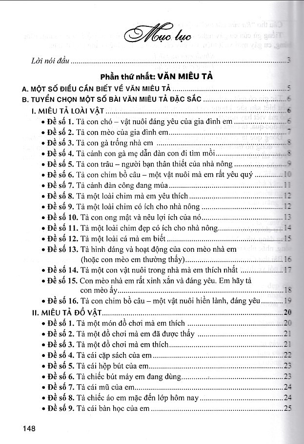 Những bài văn đạt điểm cao của học sinh giỏi 4 - Dùng chung các bộ SGK
