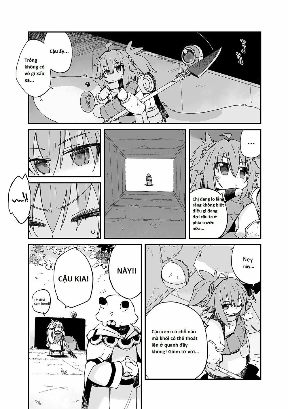 ngay cả khi hậu tận thế, thật hạnh phúc vẫn còn được sống... chapter 4 9