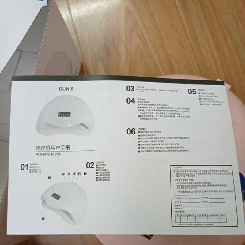 Máy hơ sun5 chữ nổi