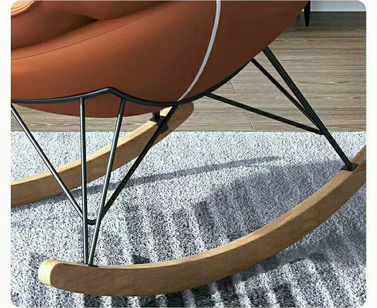 Ghế sofa thư giãn bập bênh kèm đôn