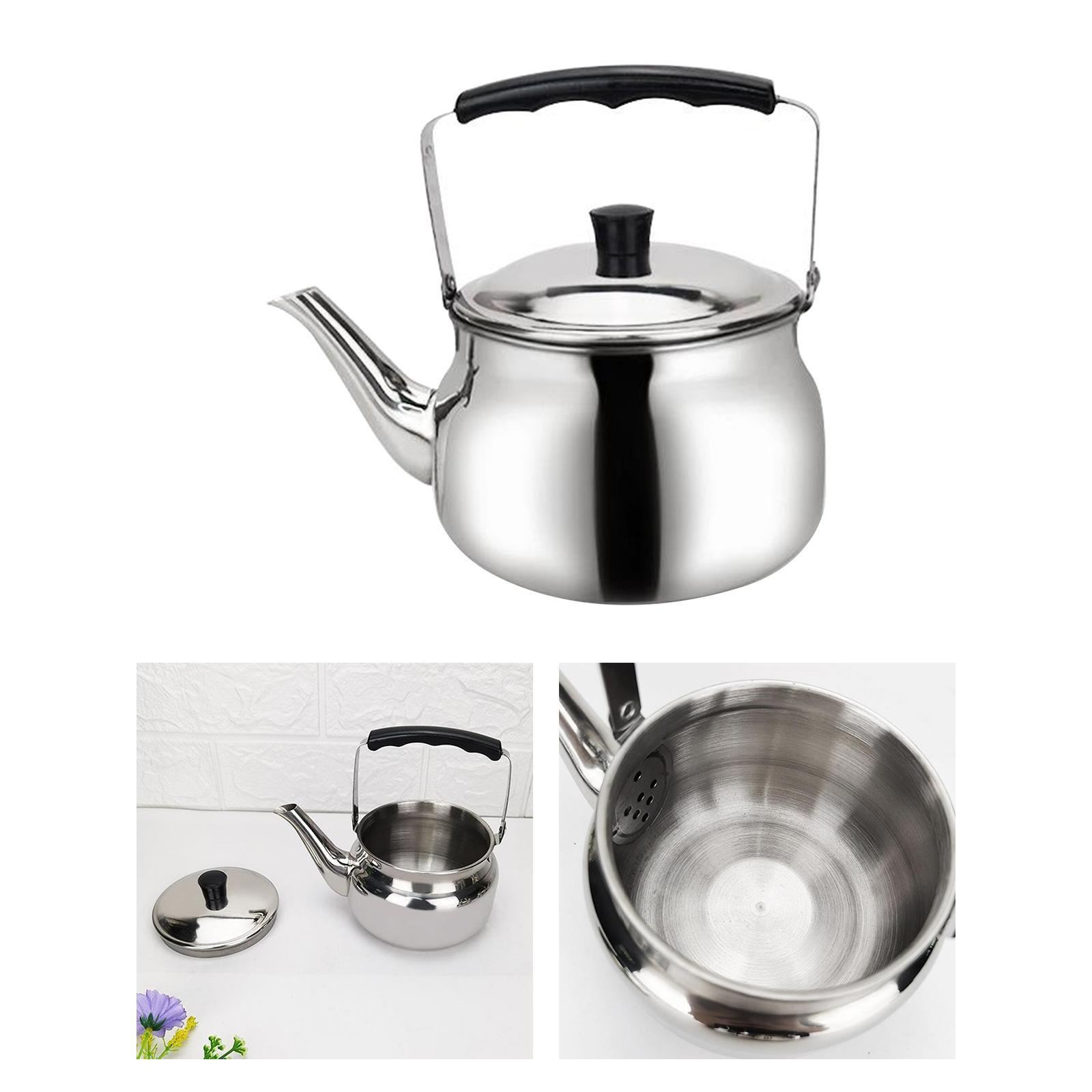 Outdoor Camping Picnic Water Kettle Teapot Coffee Pot Kitchen Cooking 0.8L