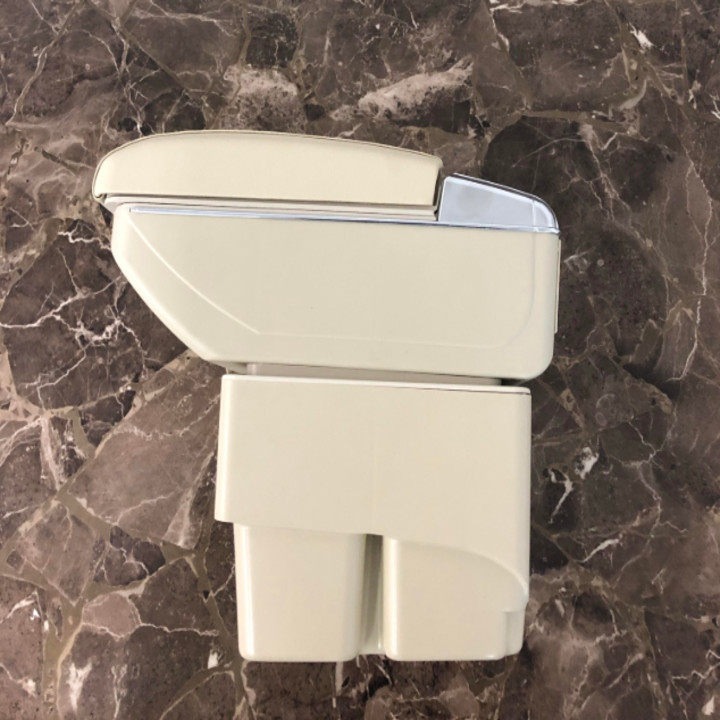 Hộp tỳ tay dành cho ô tô, xe hơi Fiesta tích hợp 7 cổng USB DUSB-FITA-B