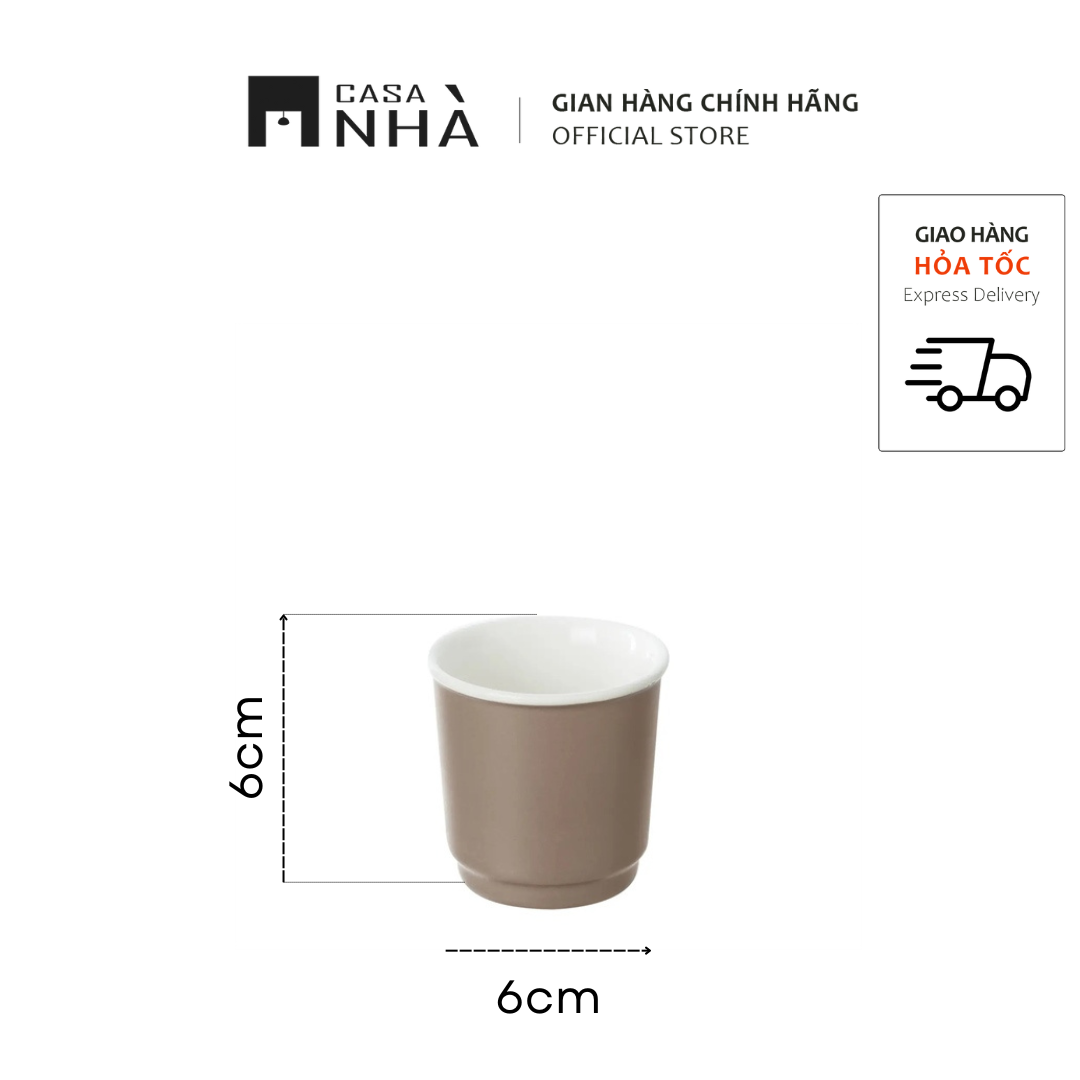 Ly espresso sứ 100ml nhiều màu - LUND