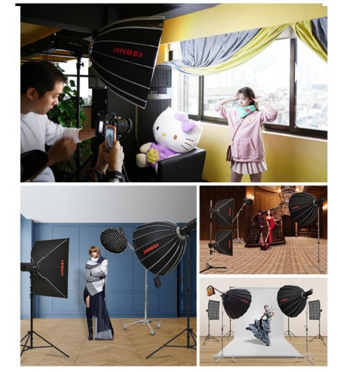 SOFTBOX THAO TÁC NHANH JINBEI DEEP KE-90 HÀNG CHÍNH HÃNG