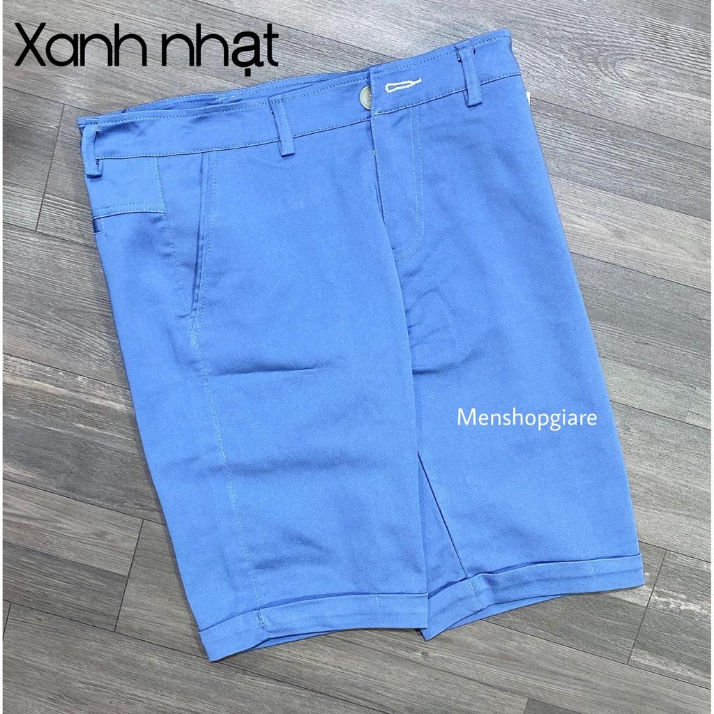 SHORT KAKI NAM CO GIÃN - HÌNH THẬT