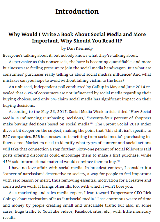Sách ngoại văn: No B.S. Guide To Direct Response Social Media Marketing