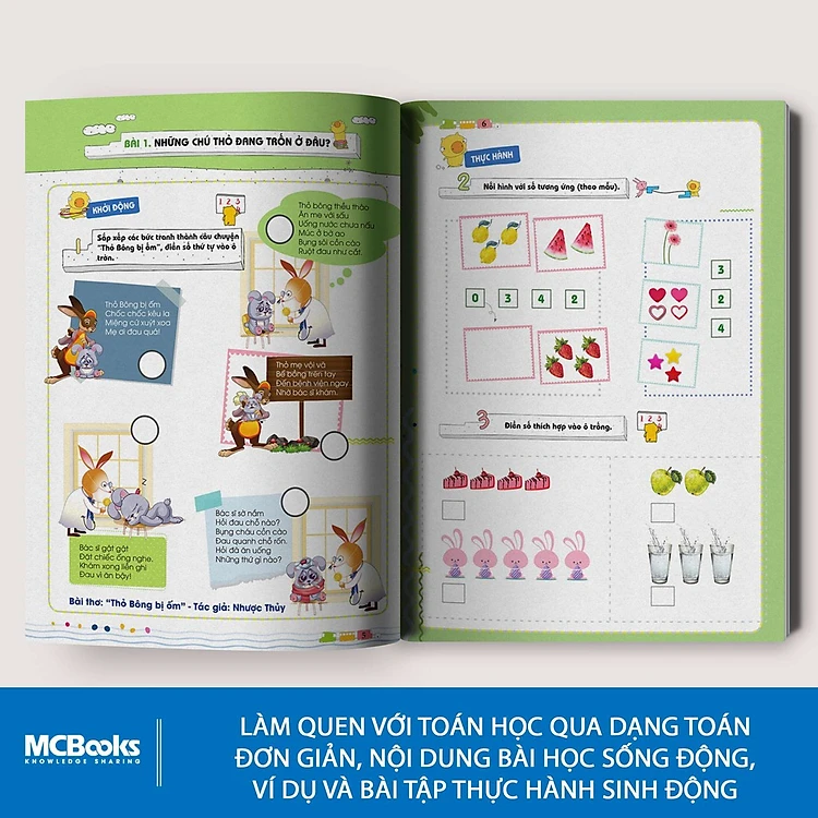 Sách POMath - Toán Tư Duy Cho Trẻ Em 4-6 Tuổi