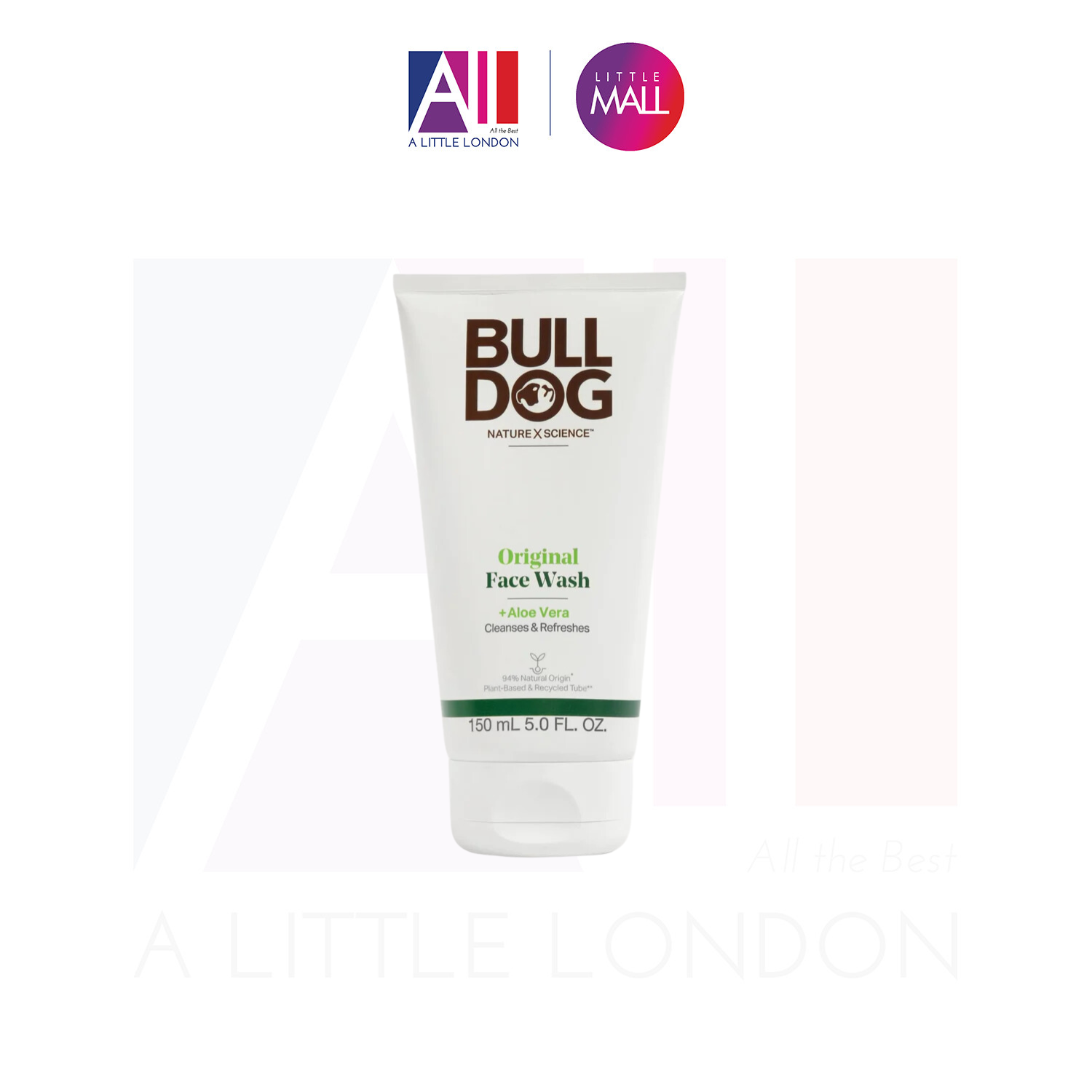 Sữa Rửa Mặt Dành Cho Nam Bulldog Face Wash 150Ml - Original Da Thường