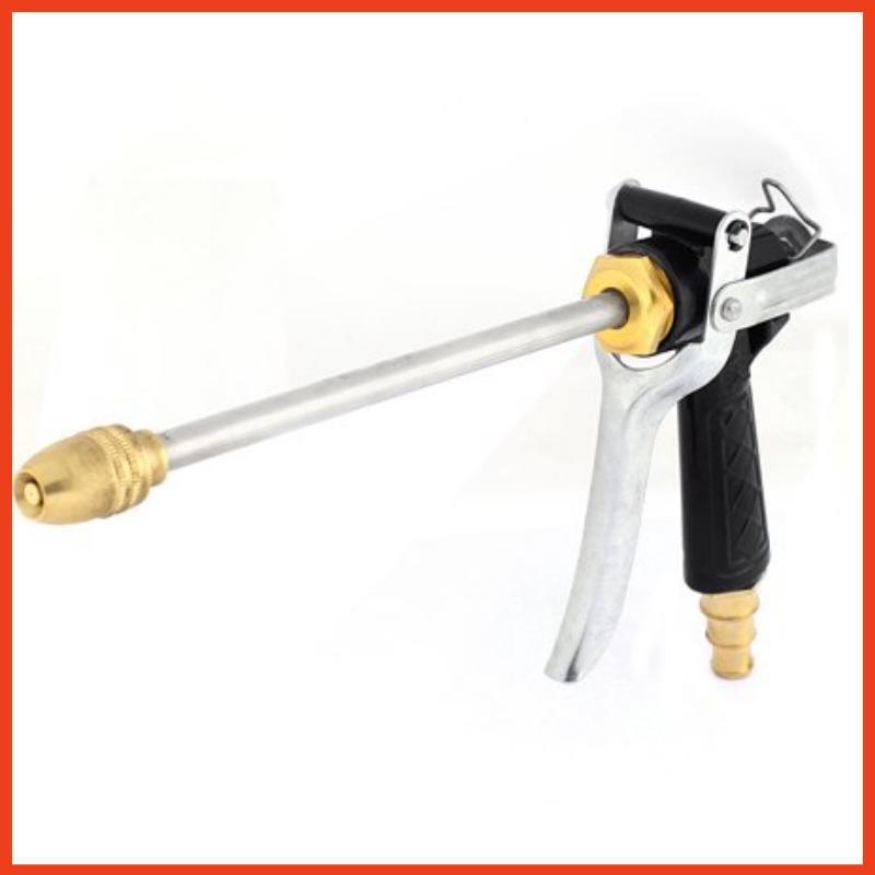 Bộ dây vòi xịt nước rửa xe, tưới cây . tăng áp 3 lần, loại 7m, 10m 206318 đầu đồng,cút,+ tặng mở chai