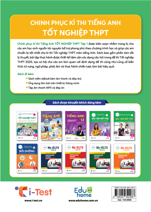 Chinh phục kì thi Tiếng Anh - Tốt nghiệp THPT tập 1
