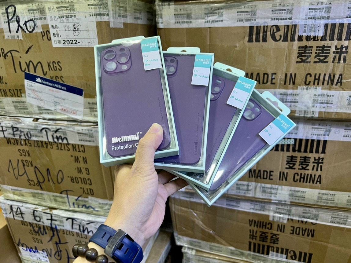 Ốp lưng Memumi siêu mỏng 0.3mm cao cấp dành cho iPhone 14 Pro, 14 Pro Max
