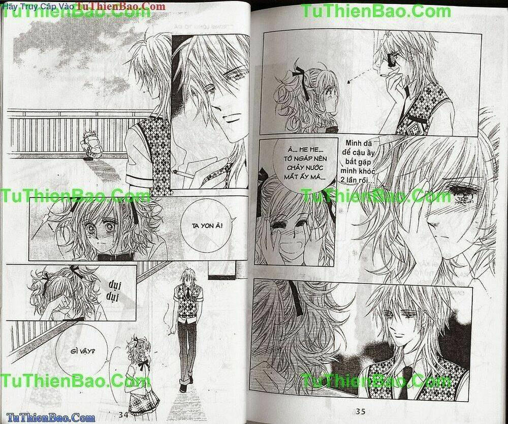 tiểu tử quậy bản đẹp - become habituated to kiss chapter 14 19