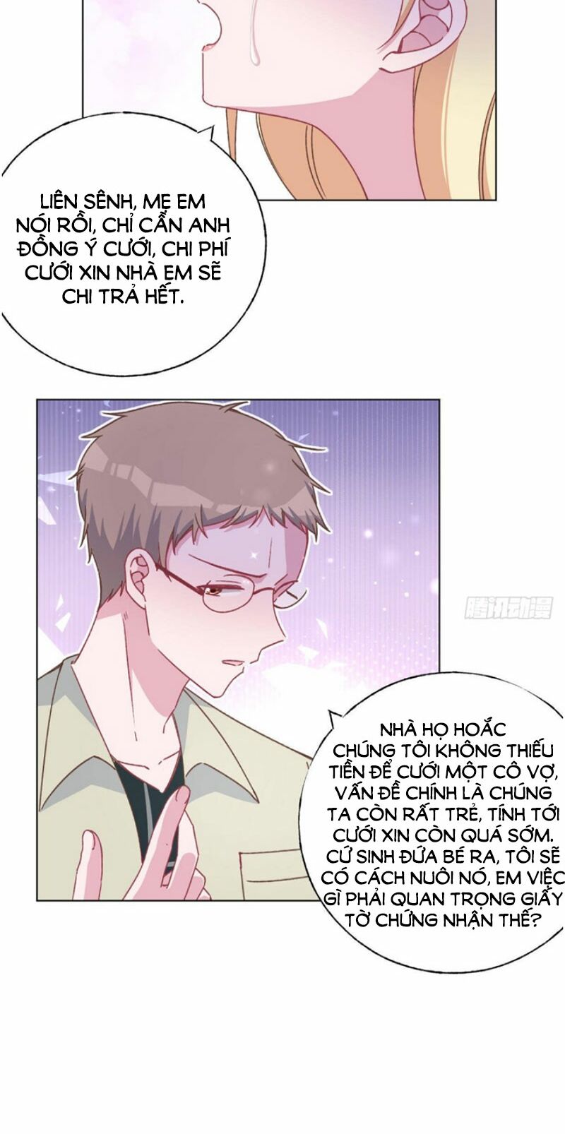 baba đẹp trai trên trời rơi xuống chapter 67 12